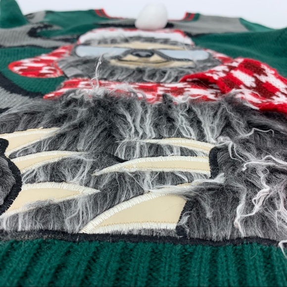 33 Degrees Ski Sloth Ugly Christmas Sweater, (7/8) - Picture 9 of 14